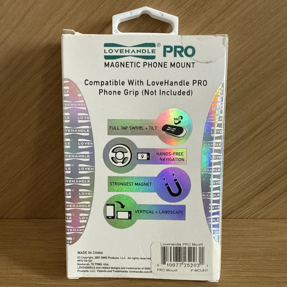 Love Handle Pro Magnetic Phone Mount 360 Rotation‎ & Tilt Sealed